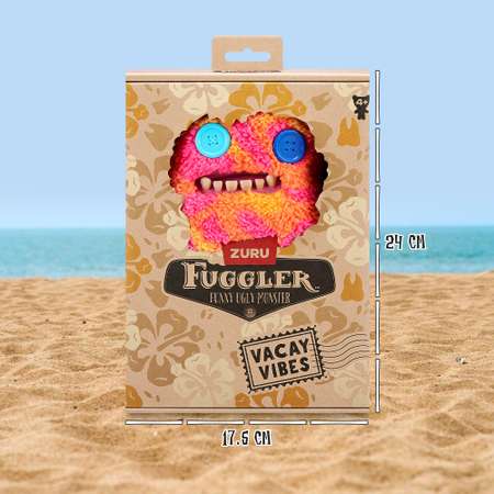 Игрушка мягкая FUGGLER Сэр Слодж-пловец Фагглеры в отпуске 24см 15714G