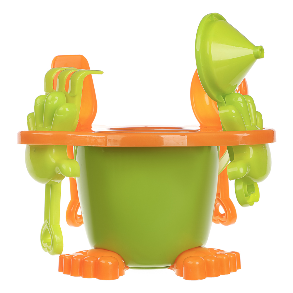 Песочный набор Игроленд Дружок 9 предм. в ассортименте - фото 10