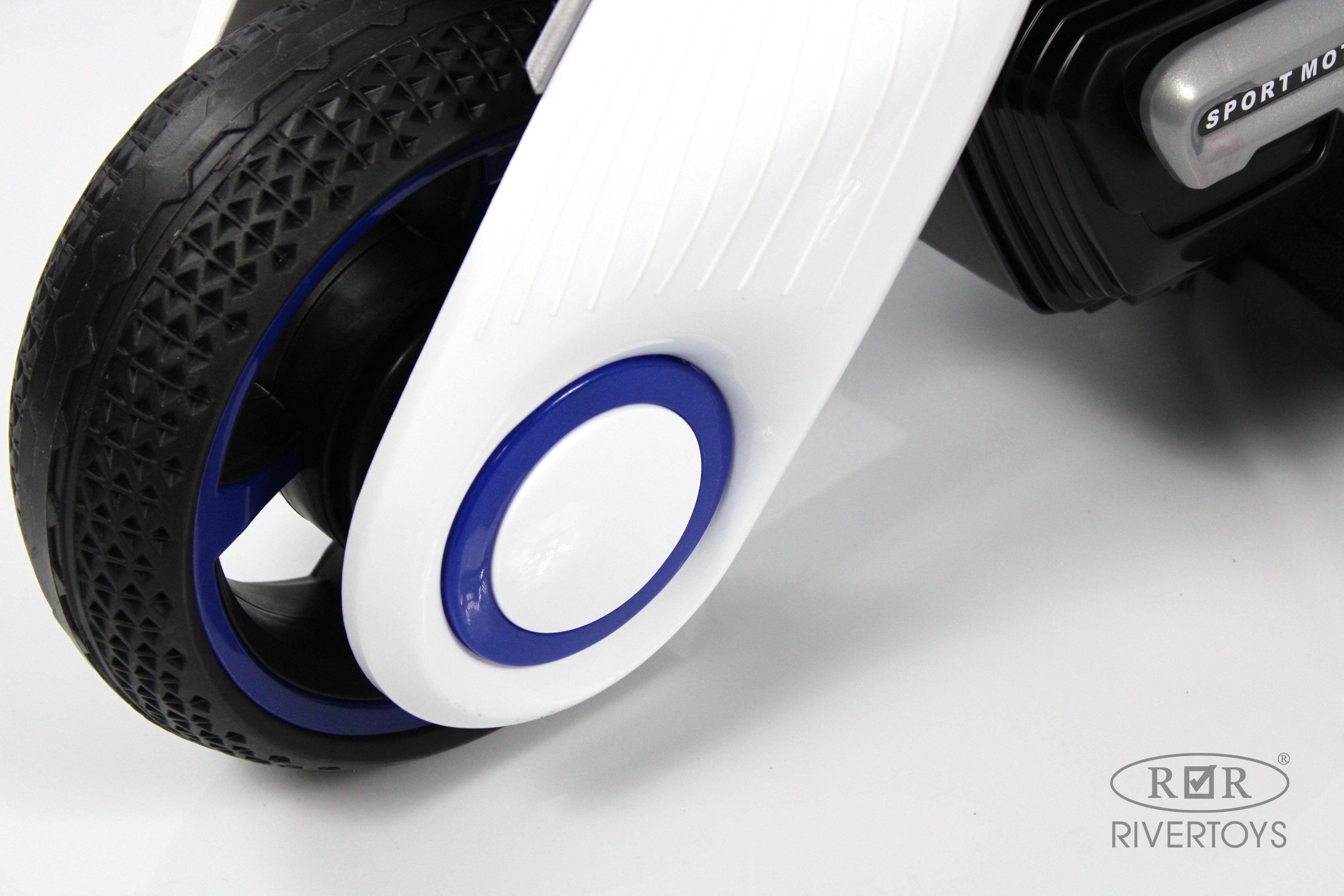 Электромобиль RIVERTOYS K333PX-WHITE - фото 11