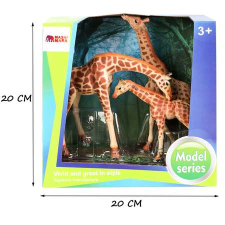 Игровой набор Masai Mara Семья жирафов