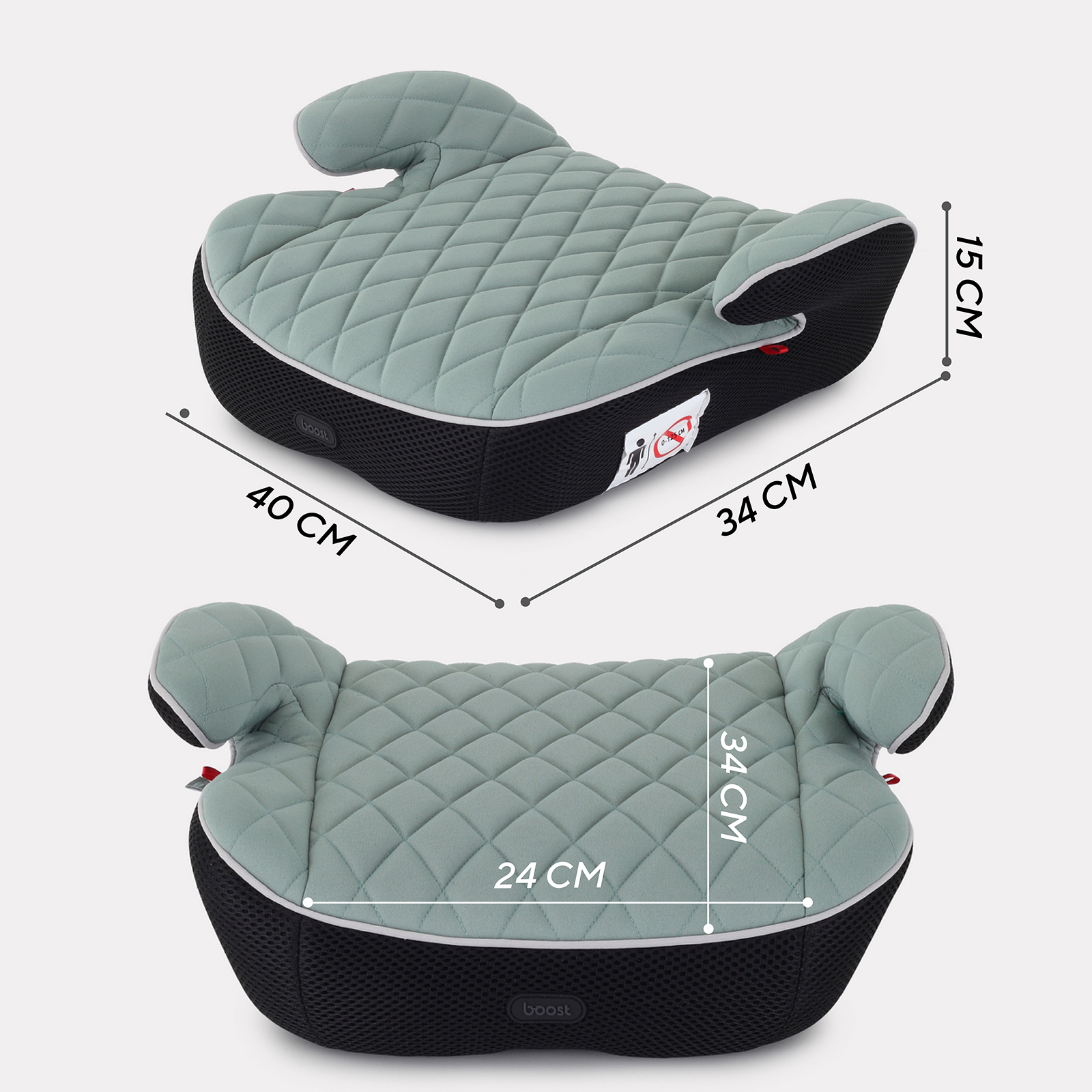 Автокресло MOWbaby Boost Green 3 (22-36 кг) - фото 4