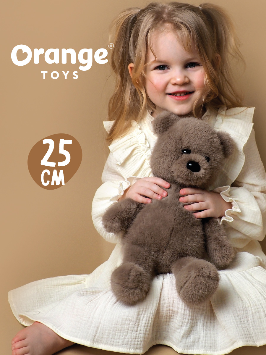 Изображение товара Мягкая игрушка Orange Toys Медвежонок Тёпа мокко 25 см - безопасная и миленькая детская игрушка Изображение товара Мягкая игрушка Orange Toys Медвежонок Тёпа мокко 25 см - безопасная и миленькая детская игрушка