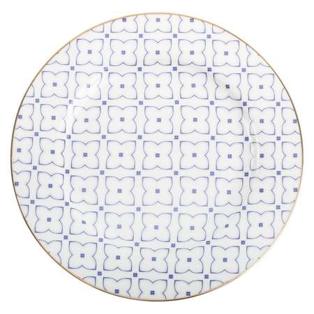 Набор столовой посуды Arya Home Collection для кухни Arya Aqua Elegant 24 предмета на 6 персон фарфор