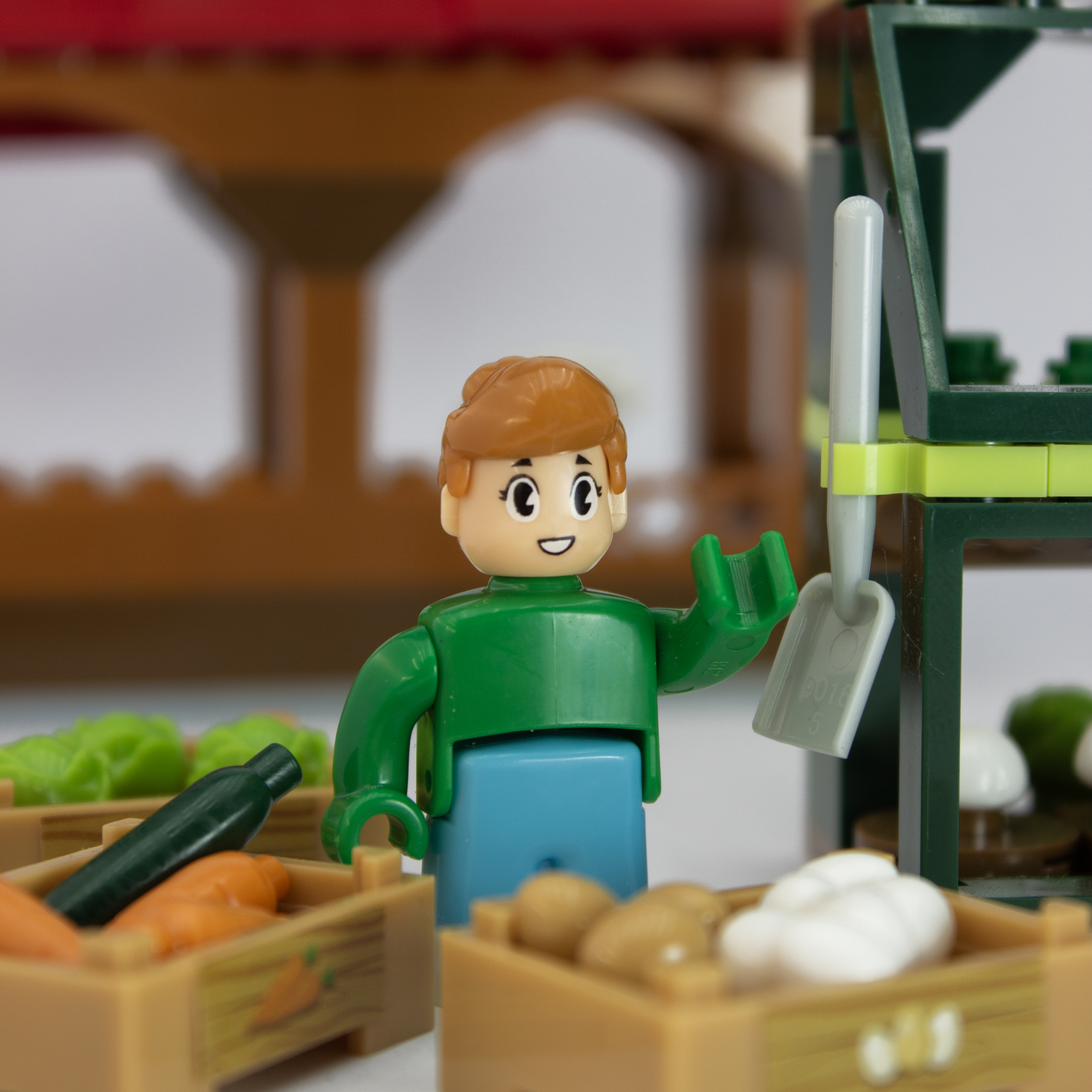 Конструктор kids bricks Ферма 367 дет. - фото 11
