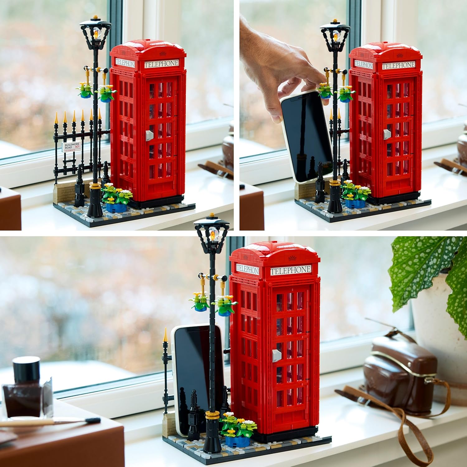 Конструктор LEGO Ideas лондонская телефонная будка - фото 6