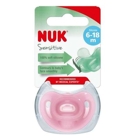 Пустышка Nuk от 6 мес.