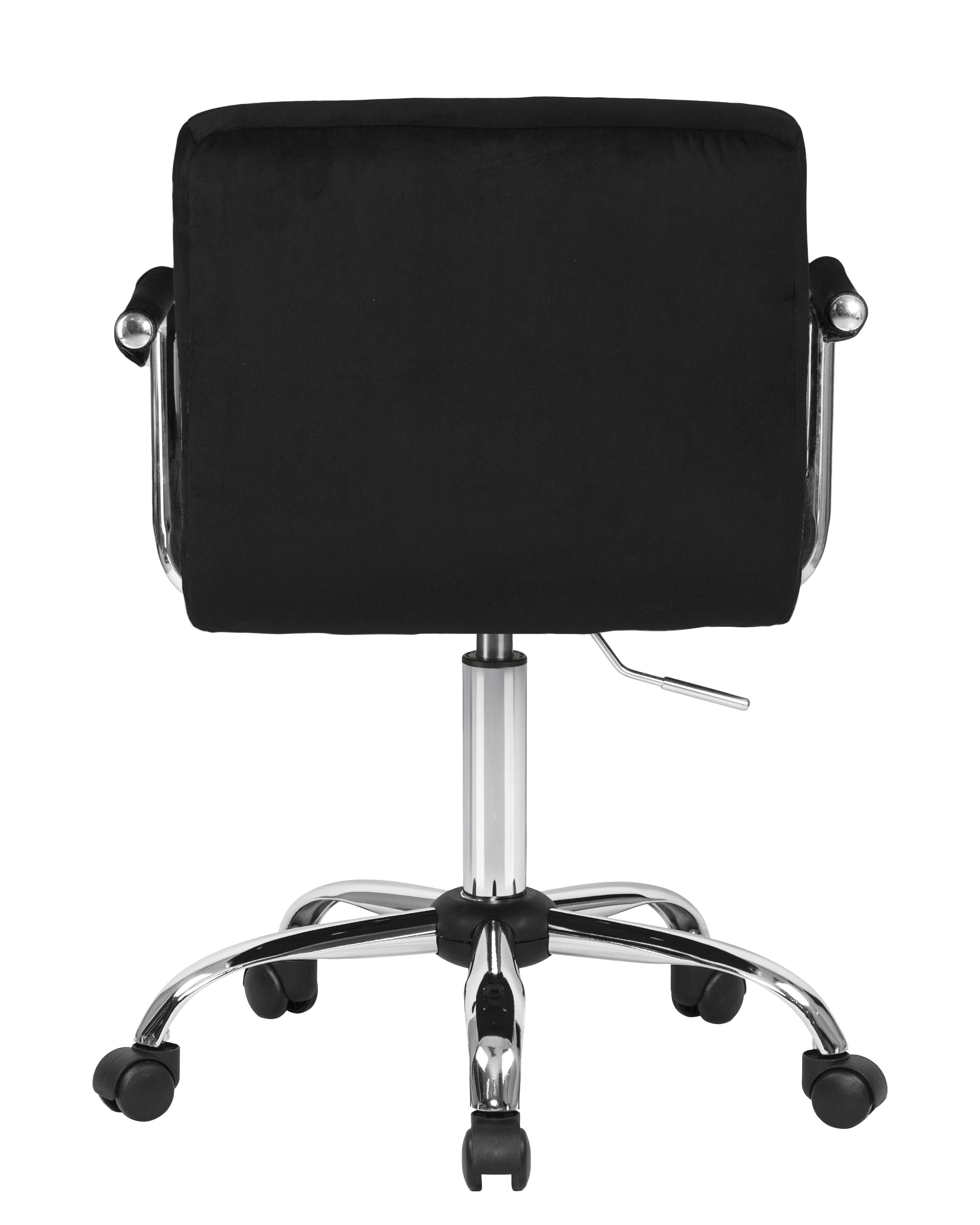 Офисное кресло DOBRIN черный велюр - фото 5