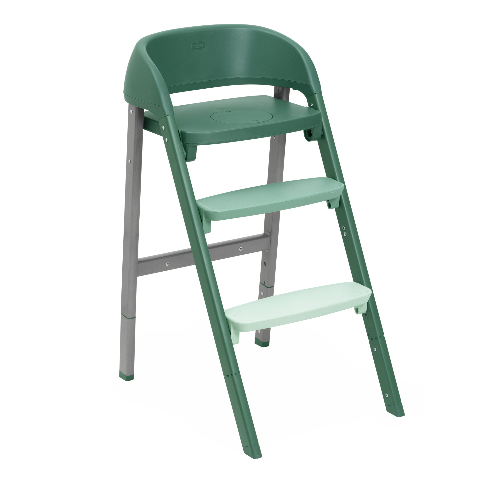 Стульчик для кормления Chicco Crescendo Up 3-в-1 зеленый зеленый - фото 11