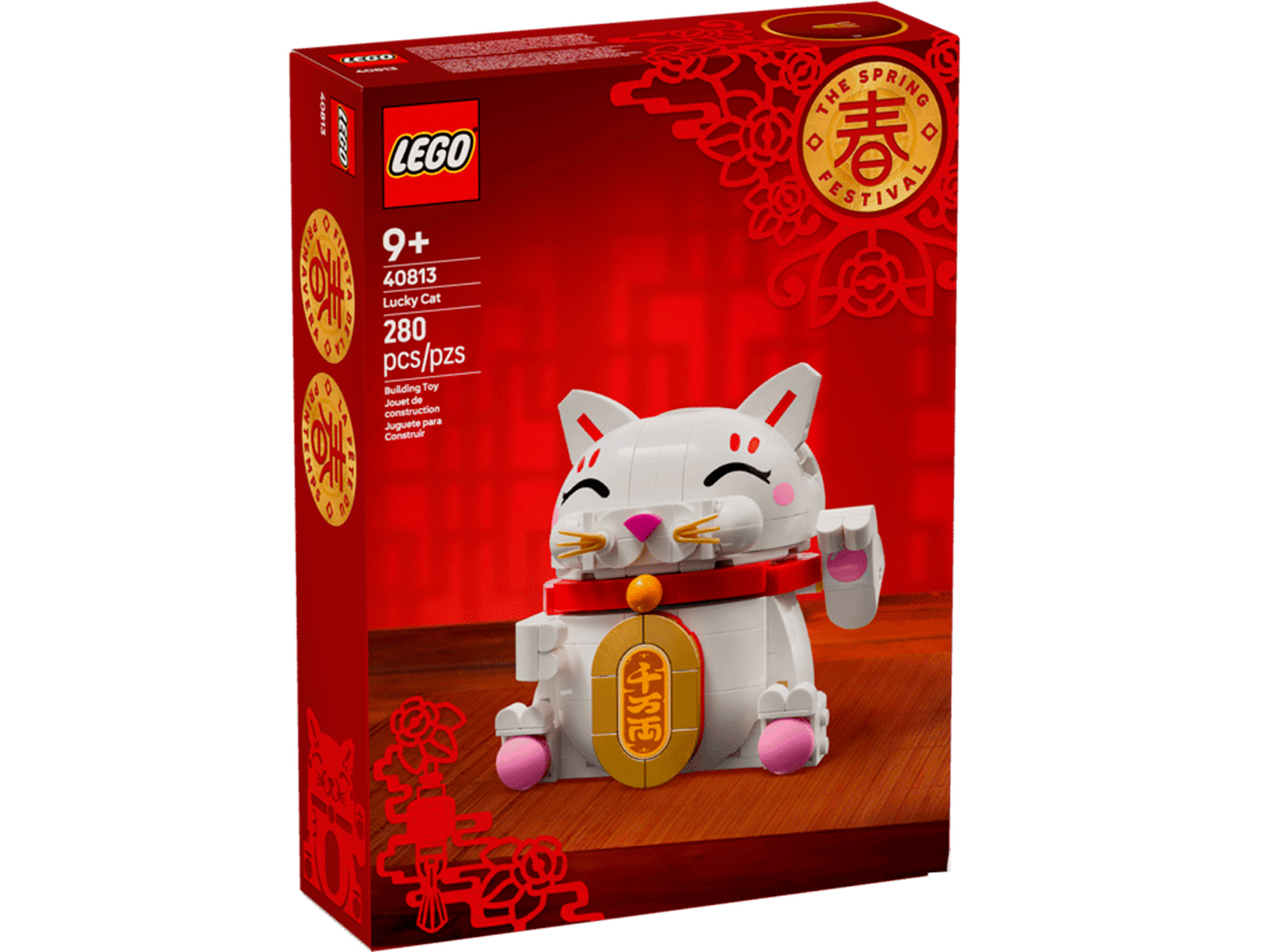 Конструктор LEGO Icons Японский счастливый кот 280 дет. - фото 6
