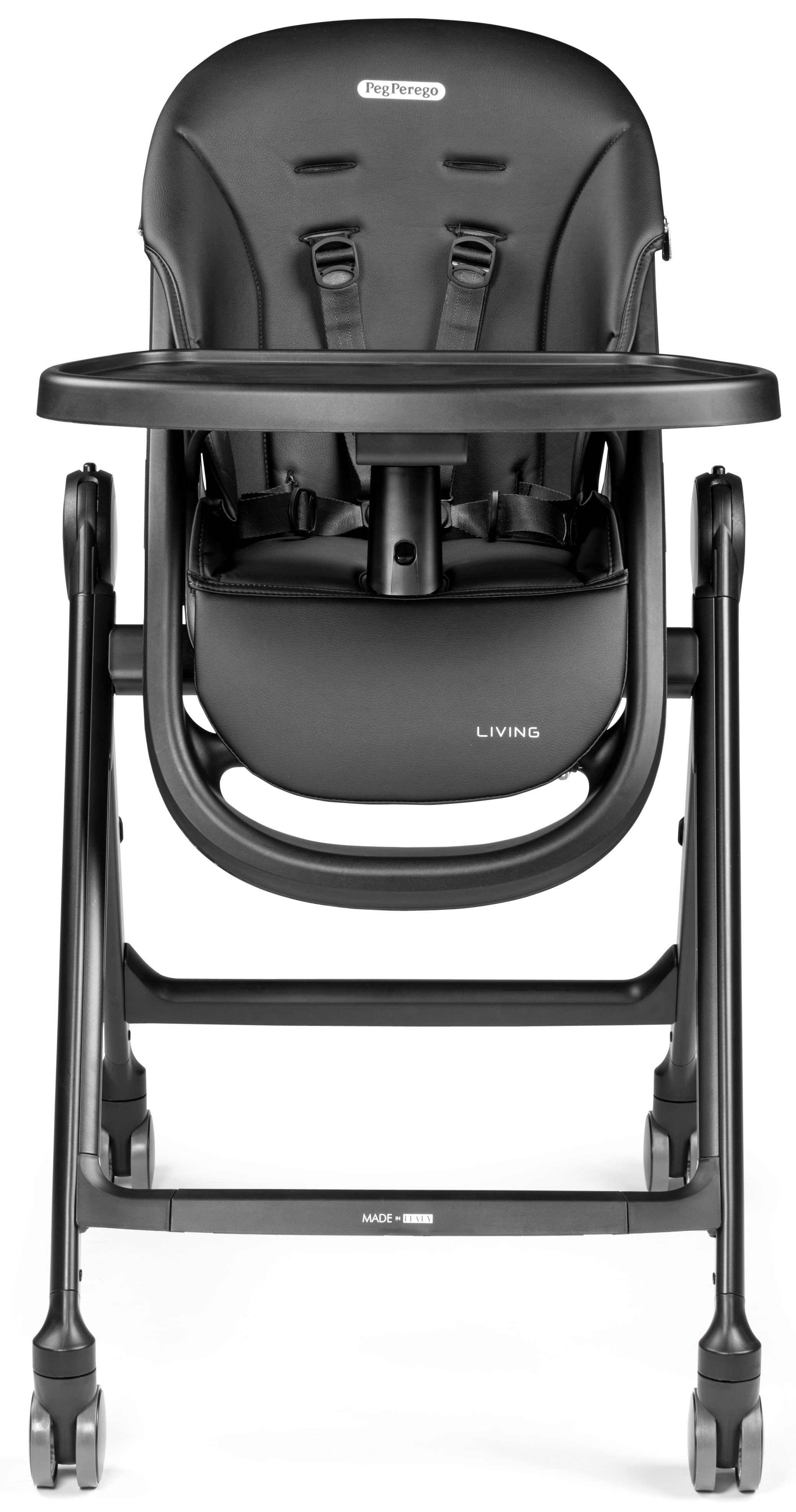 Стульчик для кормления Peg-Perego Living черный - фото 5