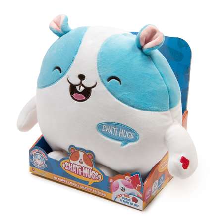 Игрушка мягконабивная Chati-Hugs Голубой хомяк 80645B