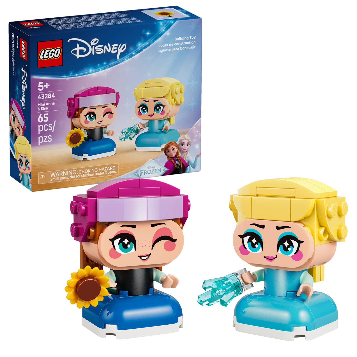 Конструктор LEGO Disney Princess Анна и Эльза 65 дет. - фото 1