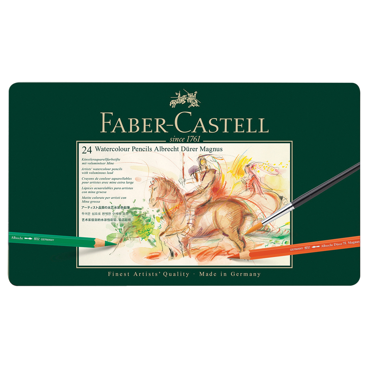 Краски акварель Faber Castell 24 цв. - фото 1