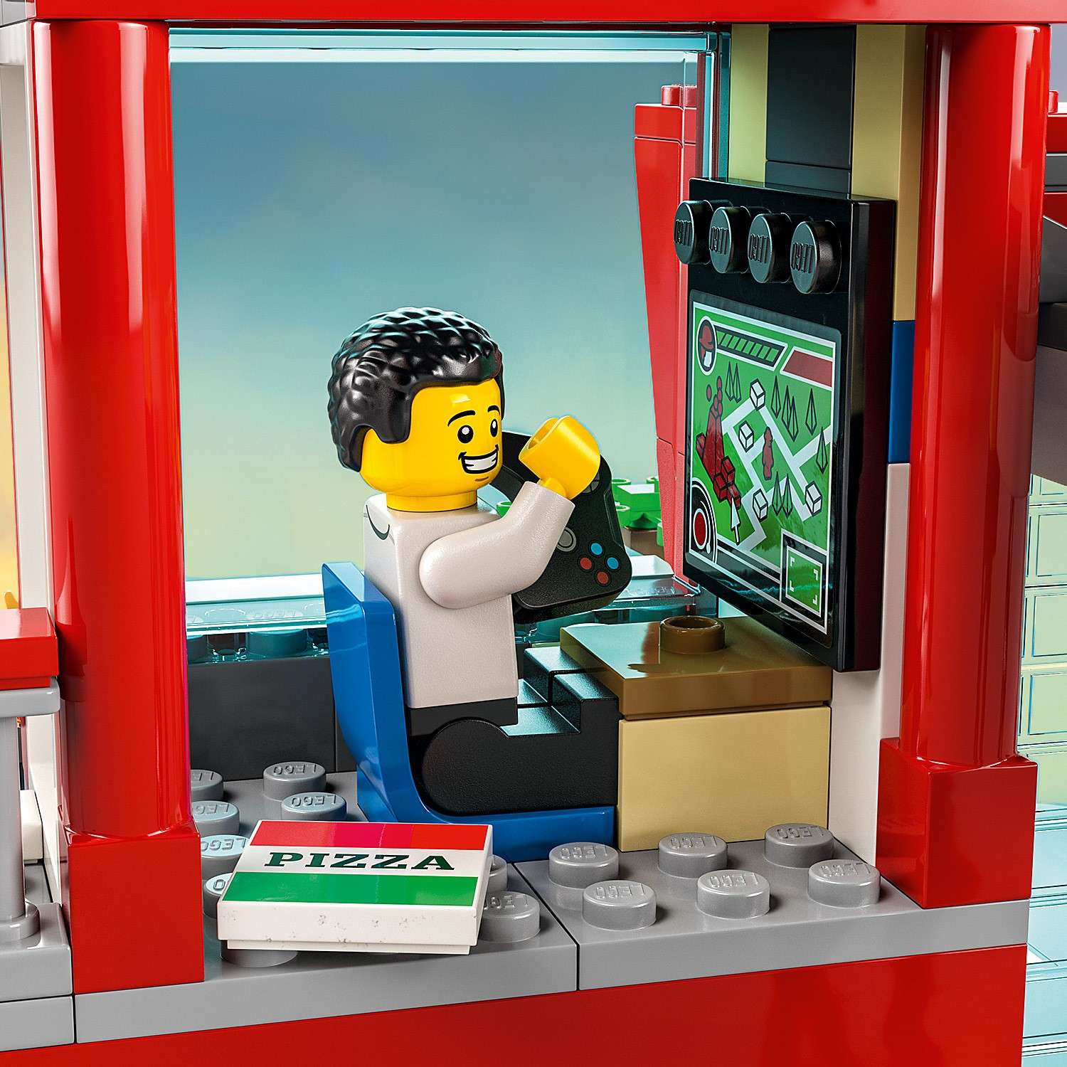 Конструктор LEGO City Fire Пожарная часть 540 дет. - фото 9