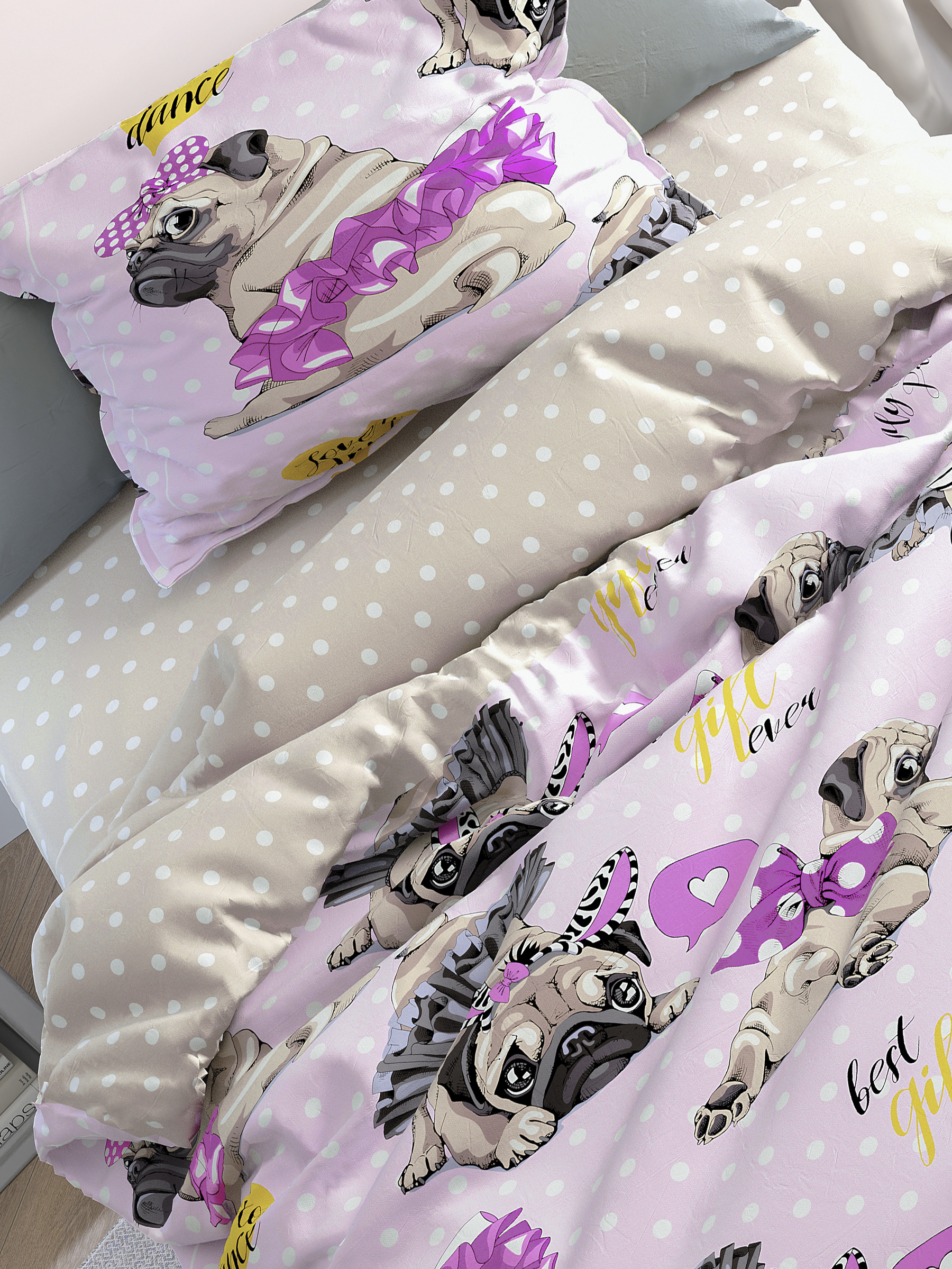 Комплект постельного белья PAVLine FreeDom полутораспальный 3 предм. - фото 9