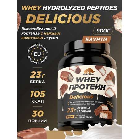 Протеин Whey Delisious Prime Kraft Кокосовый батончик