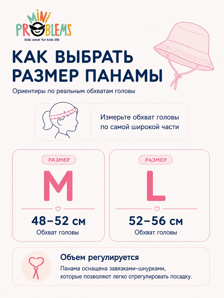 Панама Mini problems панам/голцв - фото 6