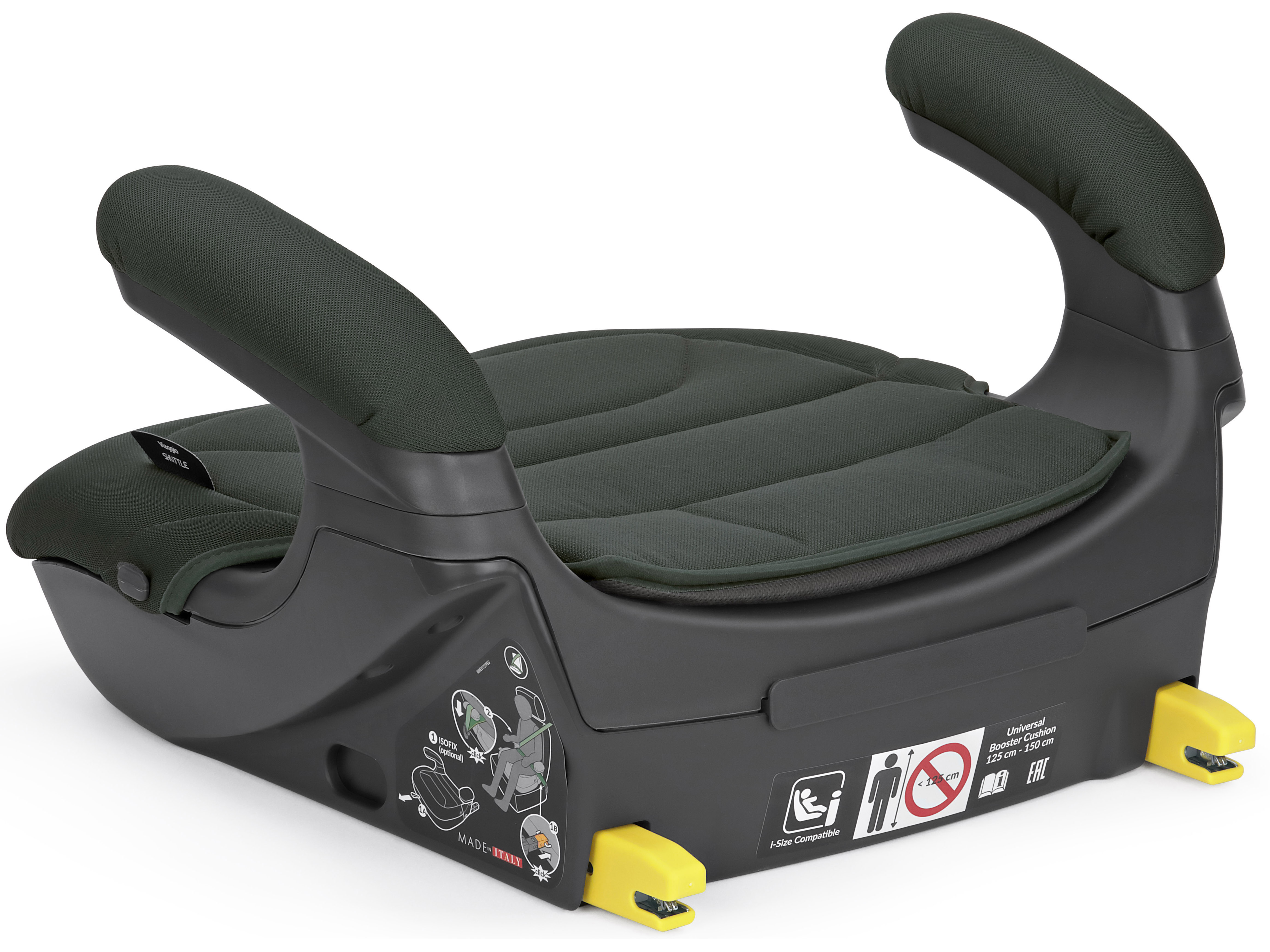 Автокресло Peg-Perego Shuttle Isofix 2/3 (15-36 кг) зеленый - фото 2