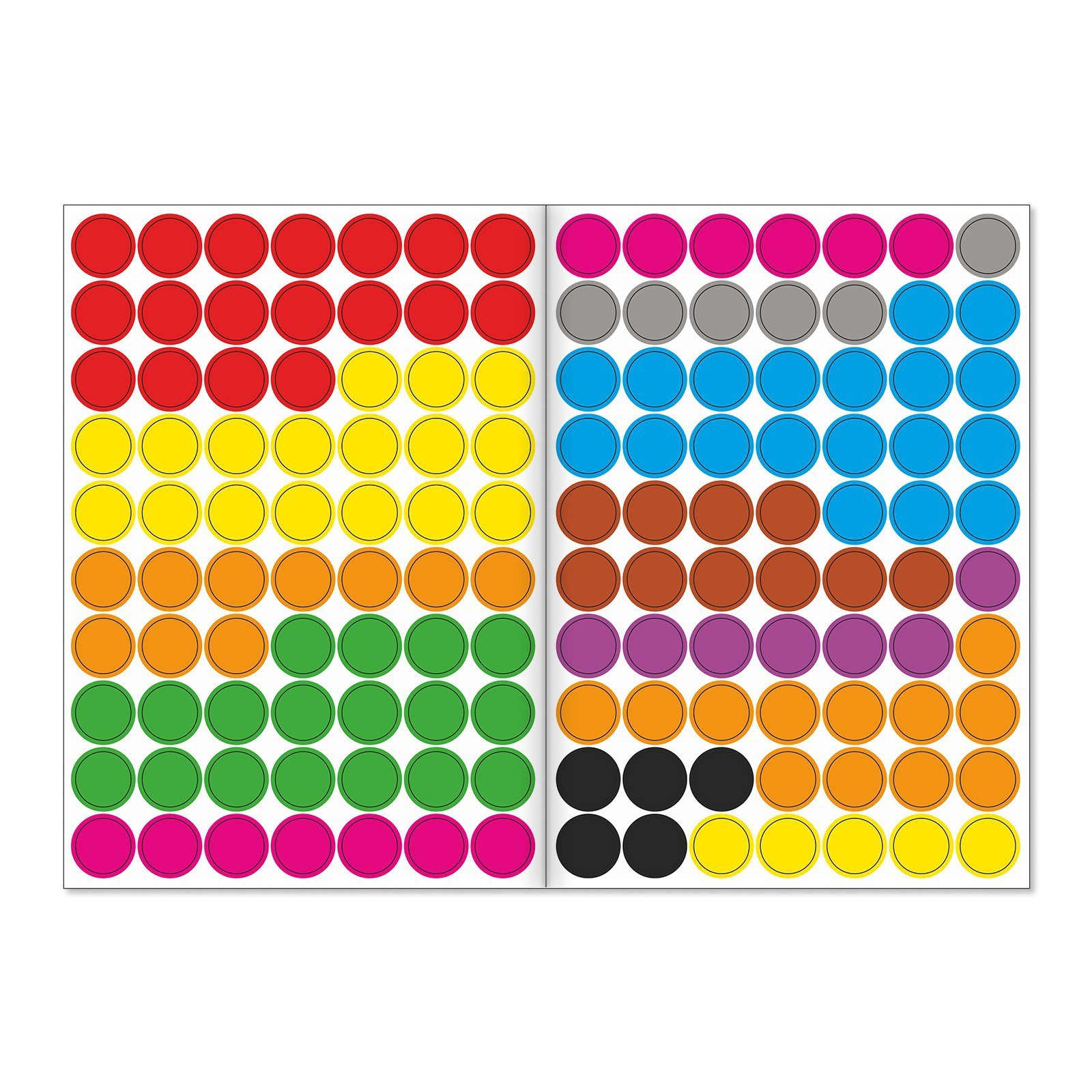 Книжка с наклейками Буква-ленд Весёлые кружочки Летние истории 16 стр - фото 3