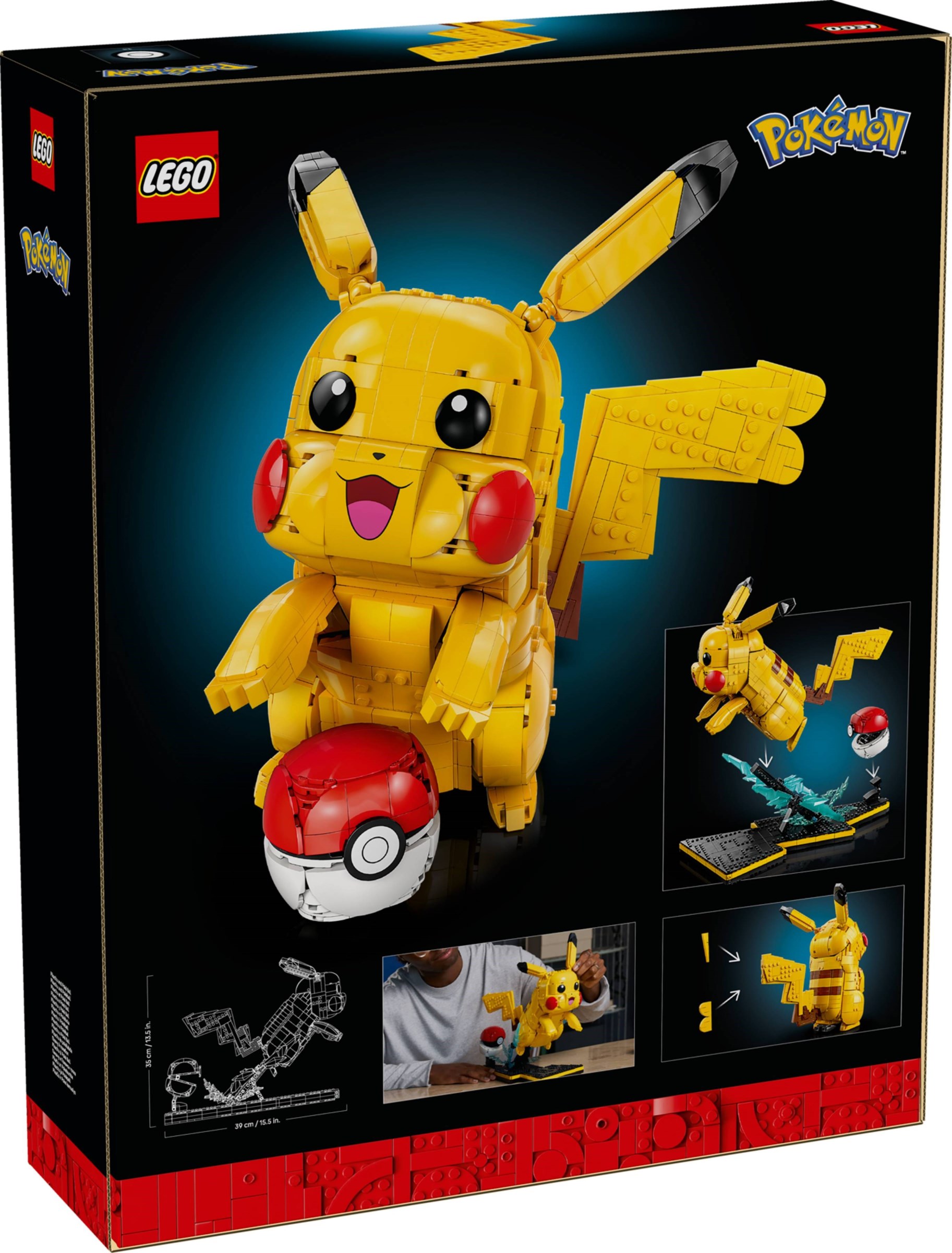 Изображение товара Конструктор LEGO Ideas 72152 Пикачу и покебол 2050 деталей