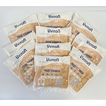 Подгузники Uviton Classic для новорожденных 1 (2-6 кг) 10 шт.