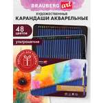 Карандаши акварельные Brauberg 48 шт.