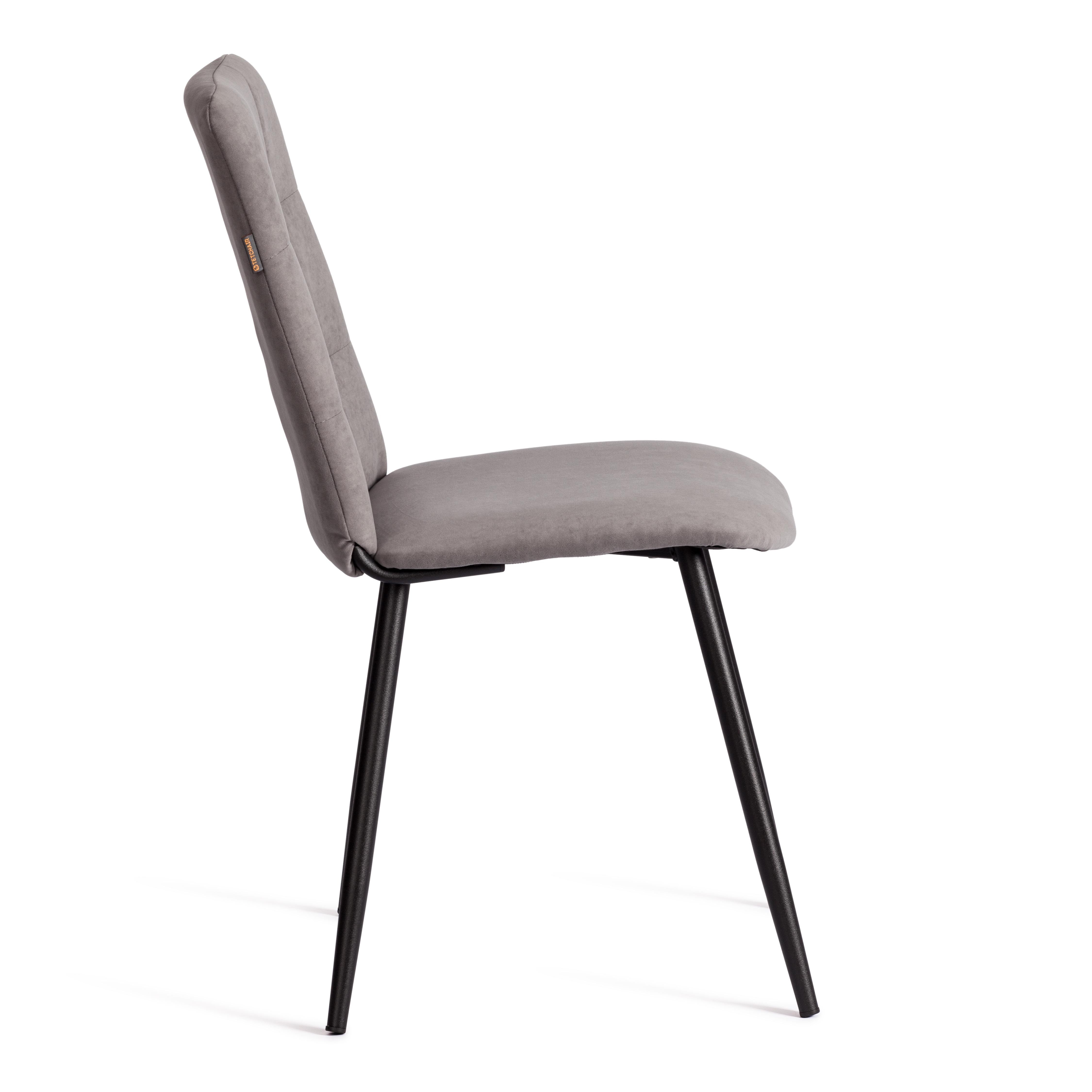 Стул TETCHAIR Asti TREND велюр серый 2 шт. - фото 5