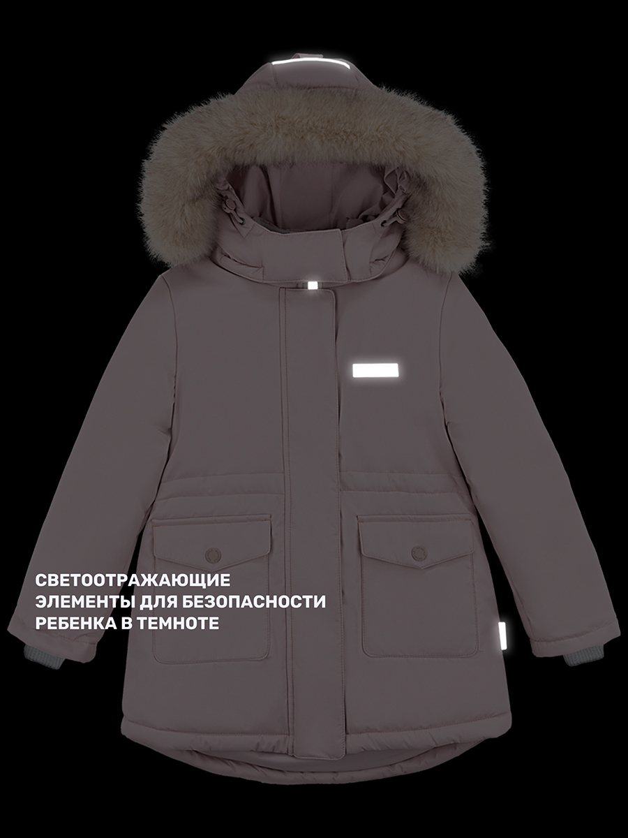 Куртка NIKASTYLE 4з3624 пудра - фото 17
