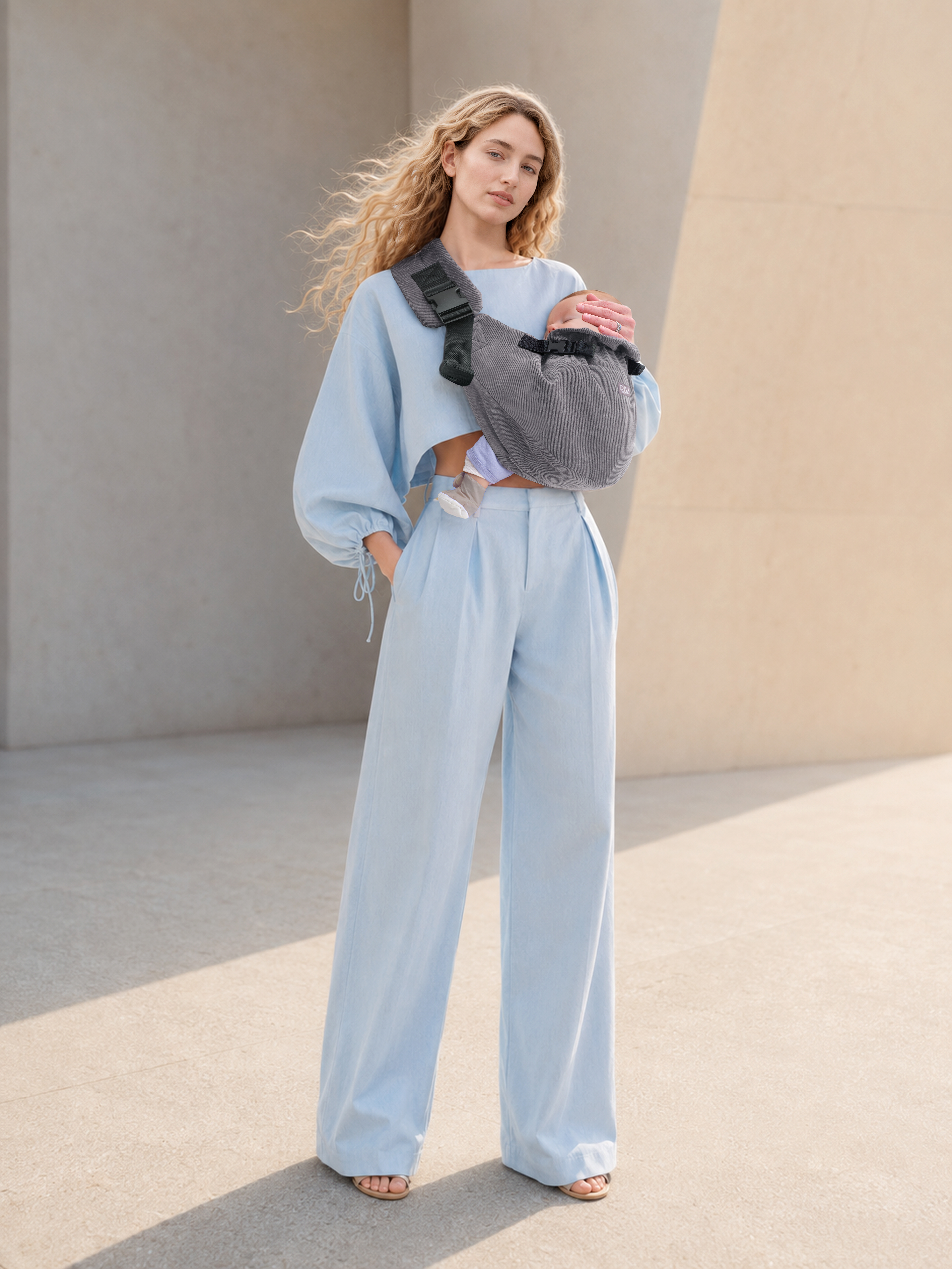 Слинг на бедро Diva Milano Canvas Velvet - фото 1