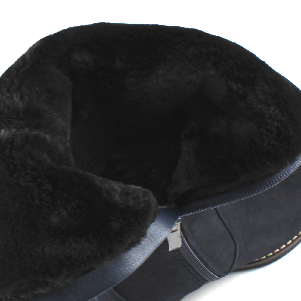 Сапоги Europen 558188/01-08-СВ EUROPEN Сапоги для девочки,темно-синий - фото 3