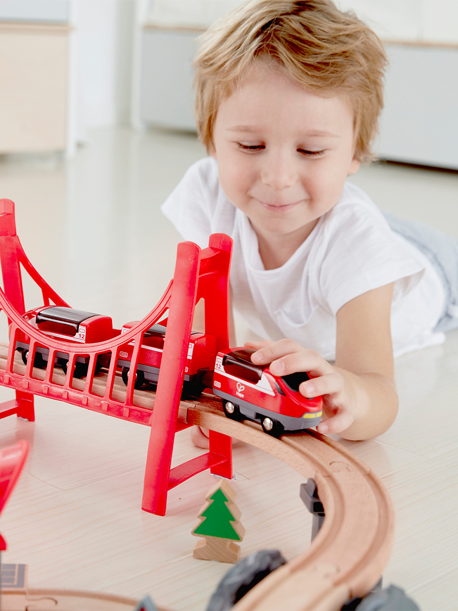 Набор железнодорожный Hape E3730_HP - фото 8