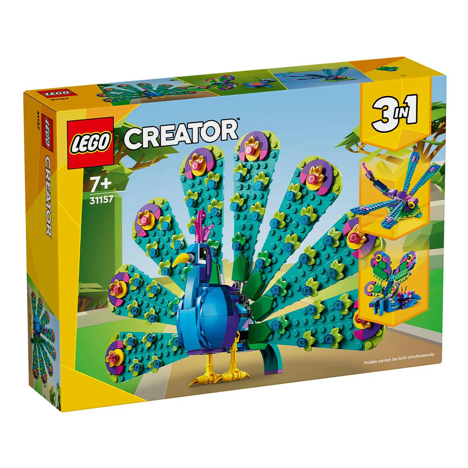 Конструктор LEGO Creator Экзотический павлин 355 дет. - фото 4