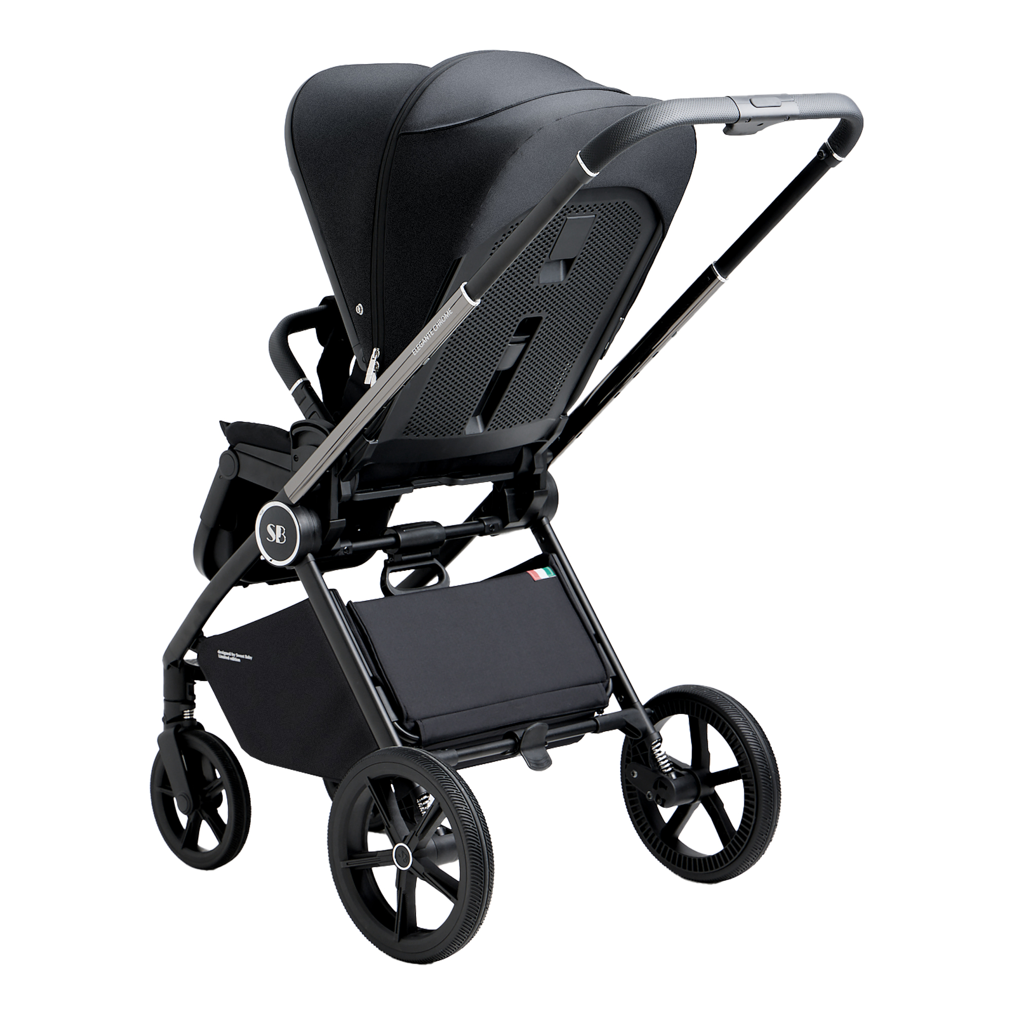 Коляска 2в1 Sweet Baby Elegante Chrome Black - фото 60