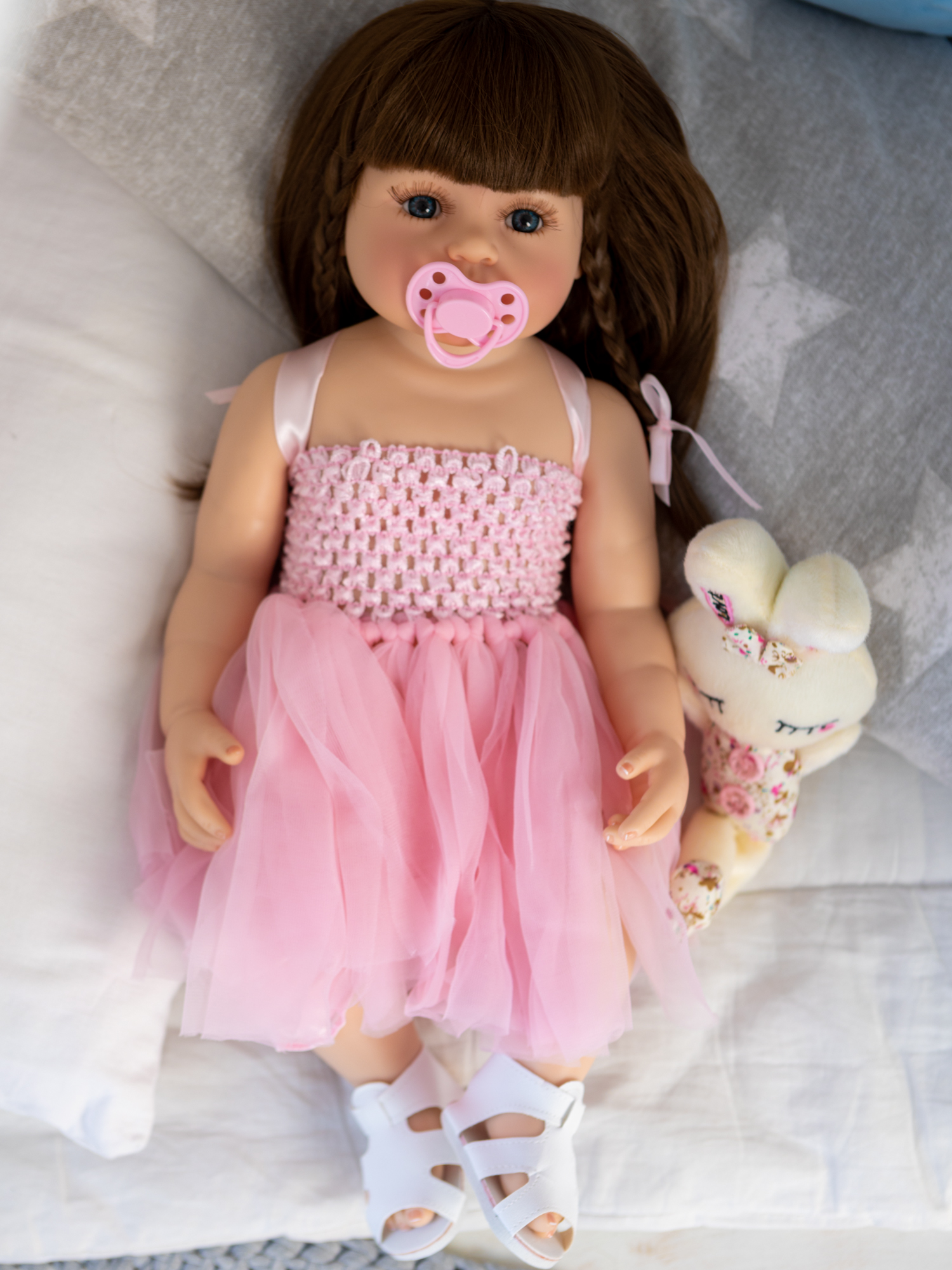 Кукла пупс Soul Sister высота 53 см 110378344 - фото 7