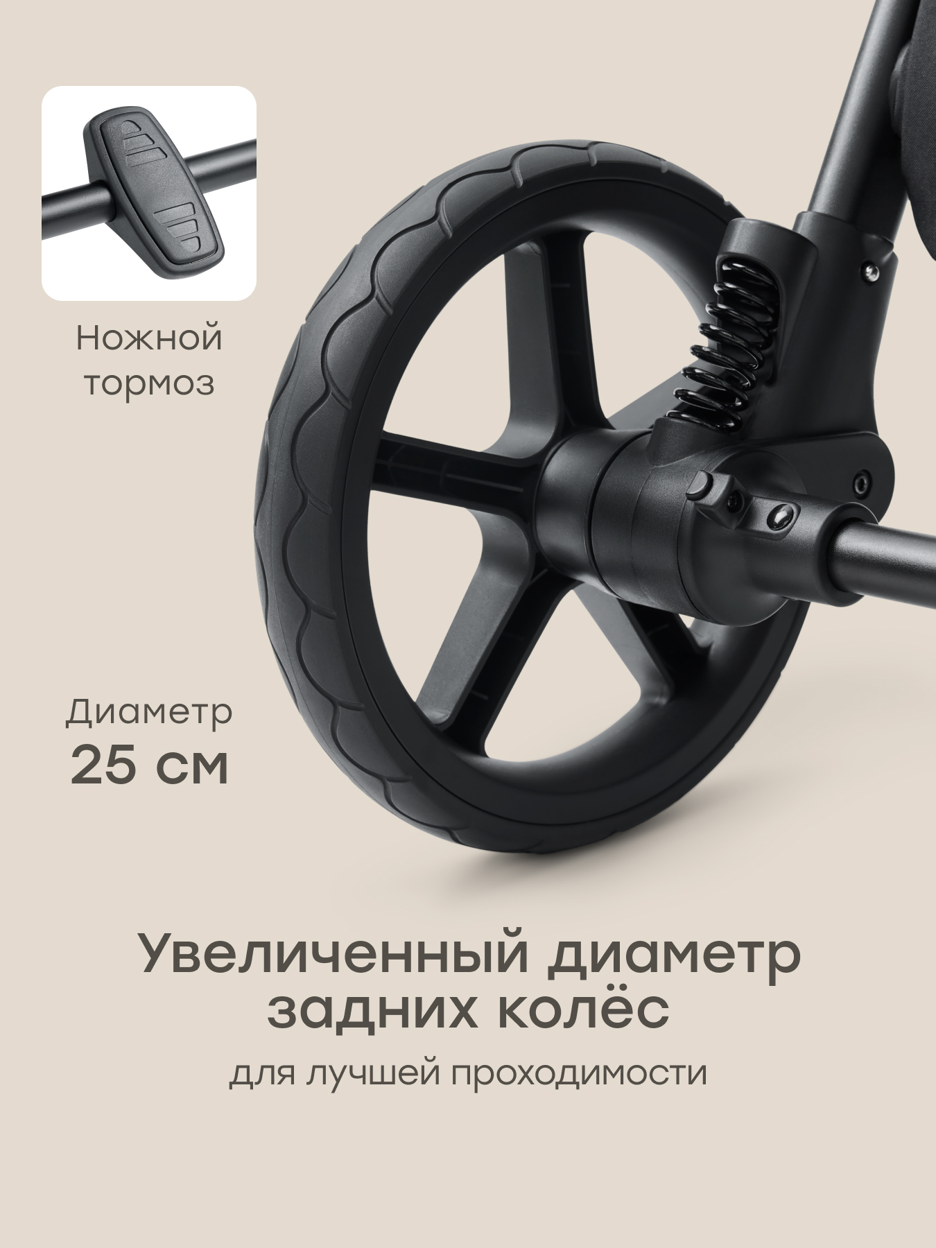 Коляска прогулочная Happy Baby SENSA серый - фото 8