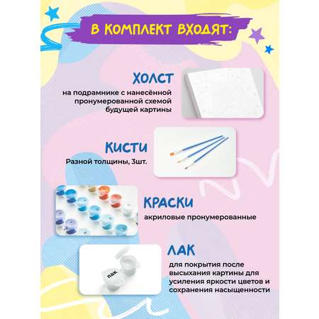 Картина по номерам Art sensation Будни голубя в ассортименте