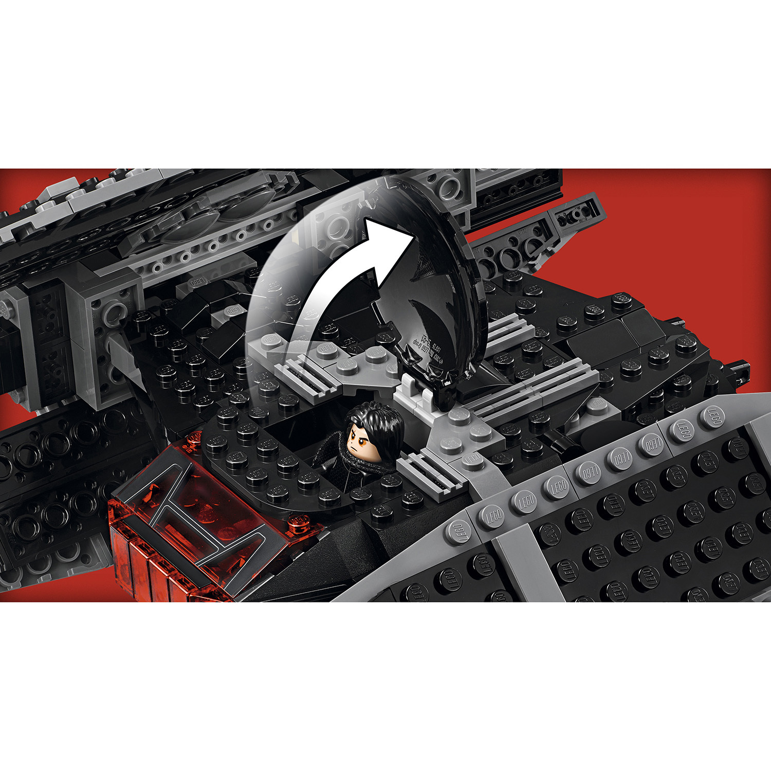 Конструктор LEGO Star Wars Истребитель СИД Кайло Рена блочный - фото 6