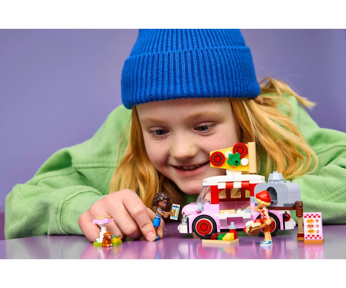 Конструктор LEGO Friends Грузовик для перевозки пиццы 190 дет. - фото 14