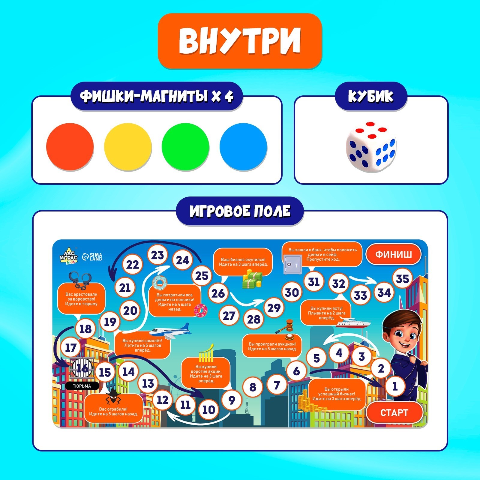 Настольная игра Лас Играс KIDS - фото 2