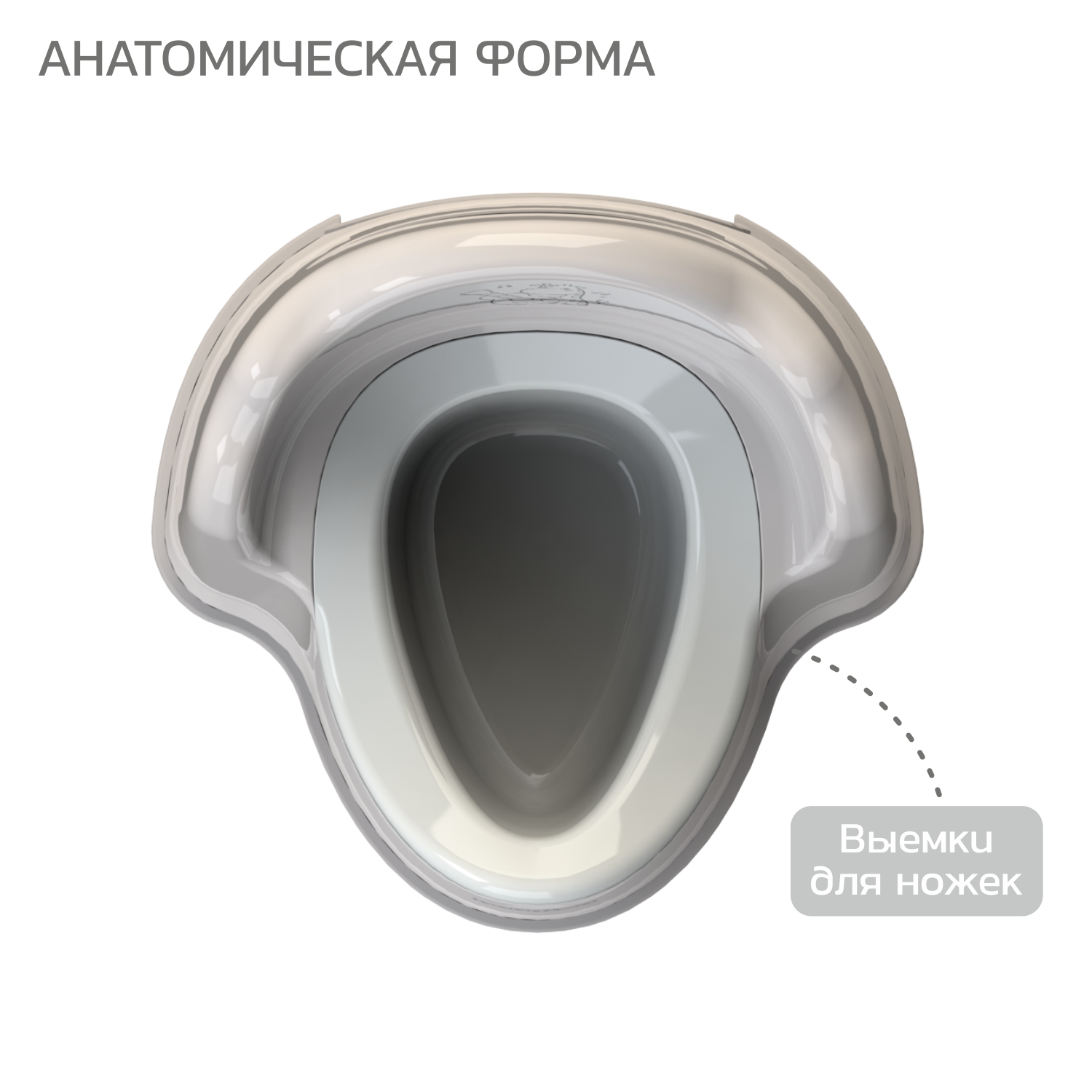 Набор для купания и гигиены Babyton серый - фото 13
