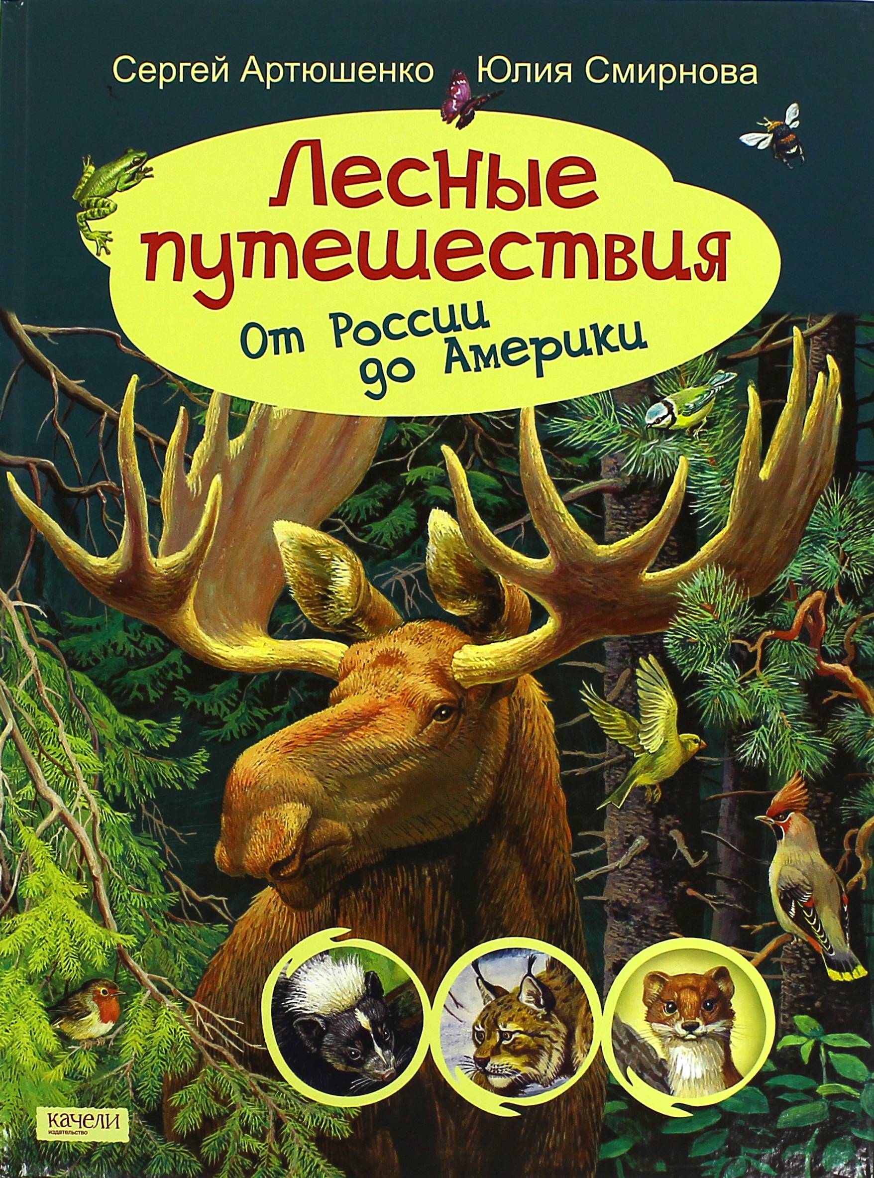 Книга Качели Лесные путешествия От России до Америки - фото 1