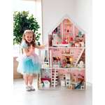 Домик для кукол PAREMO с мебелью