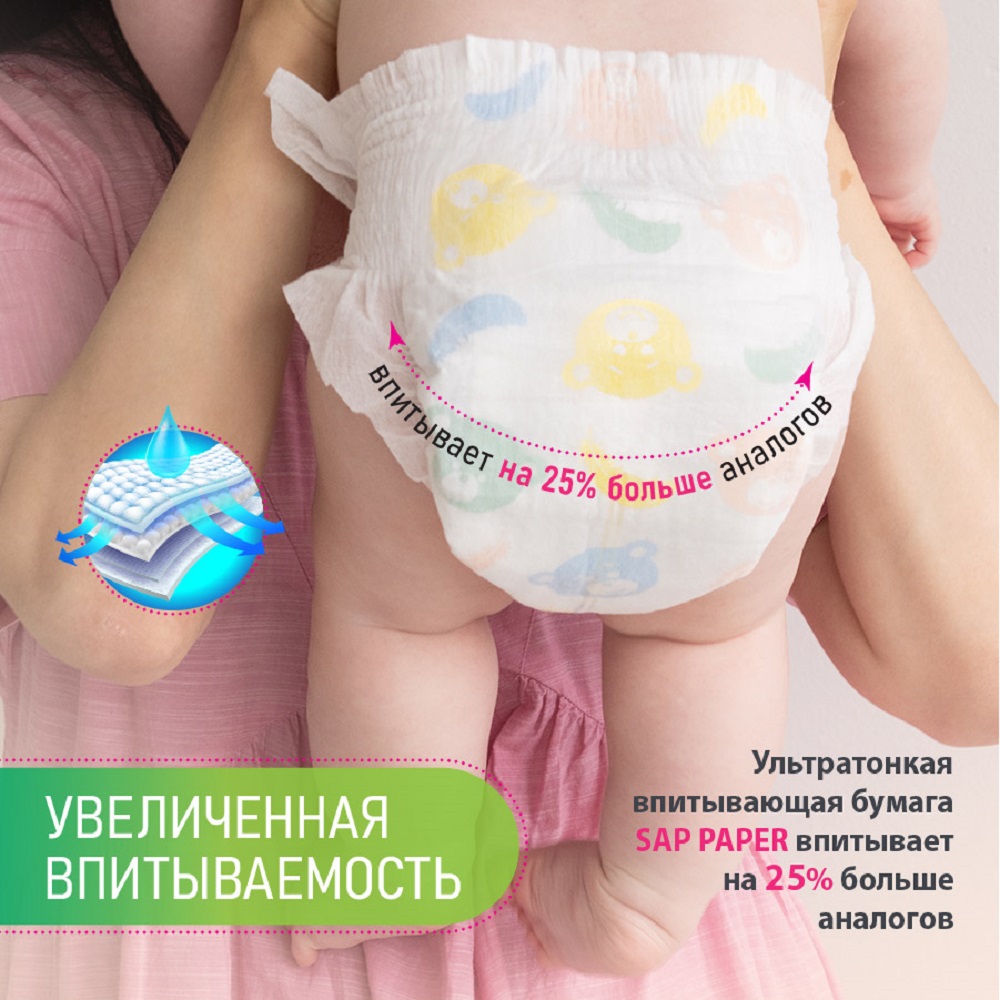 Подгузники NAO для недоношенных NB (0-5 кг) 30 шт. - фото 4