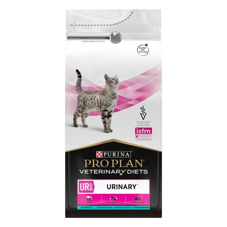 Корм для кошек Purina Pro Plan Veterinary diets UR при МКБ с океанической рыбой 1.5кг