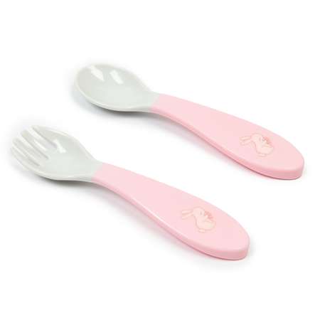 Набор посуды BabyGo Pink 2 шт.