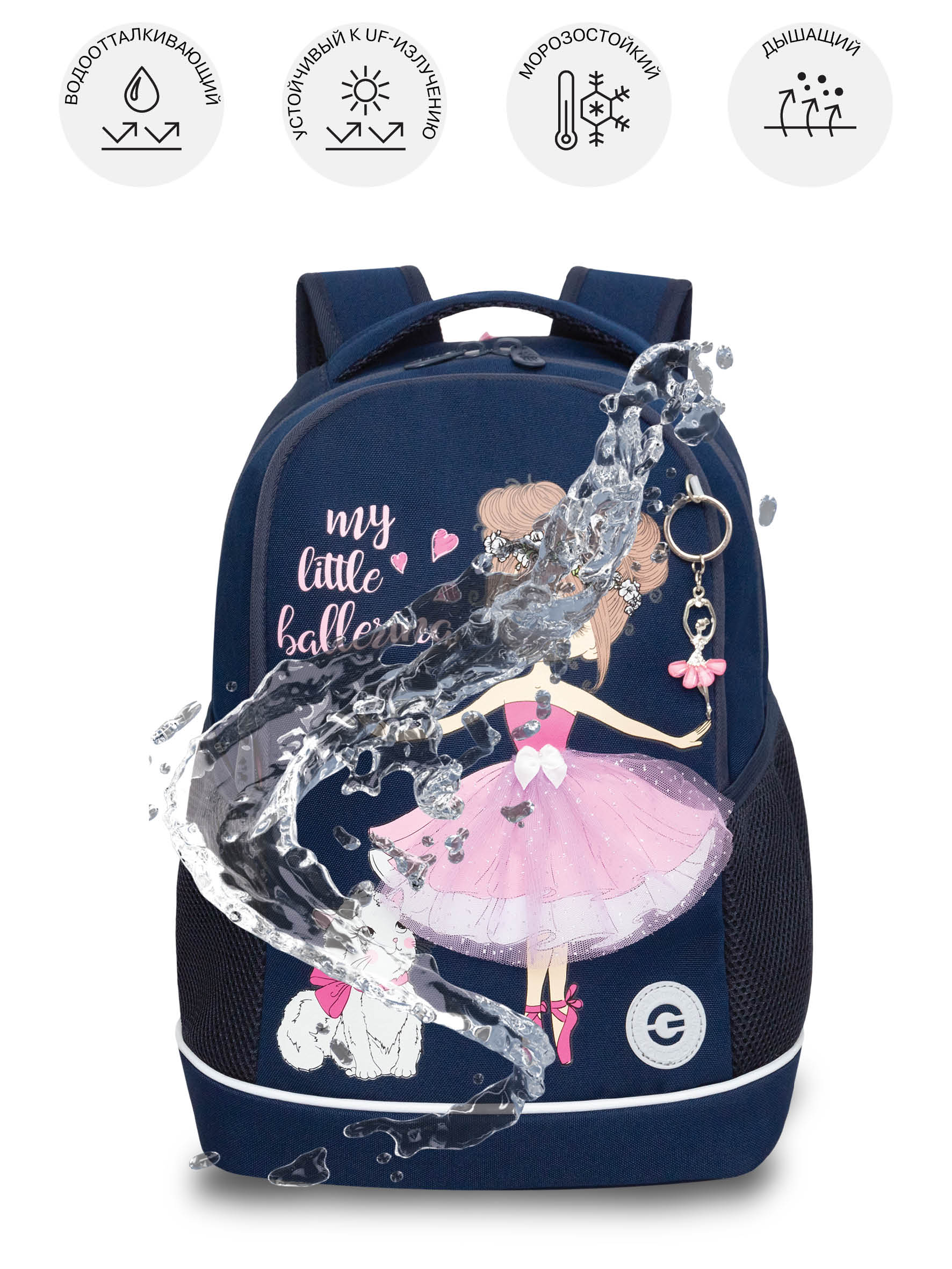 Рюкзак Grizzly для девочки - фото 10