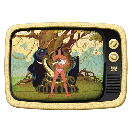 Пазл Eco Wood Art Маугли 40x29 см деревянный