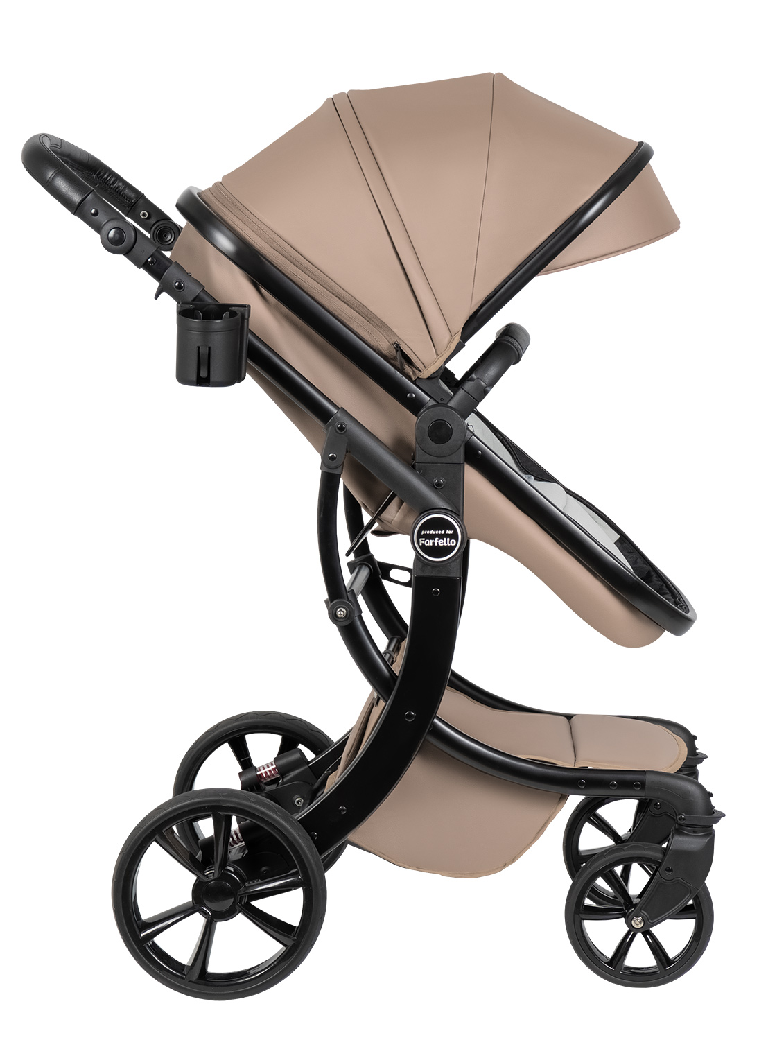 Коляска трансформер Aimile Adventurer коричневый - фото 24