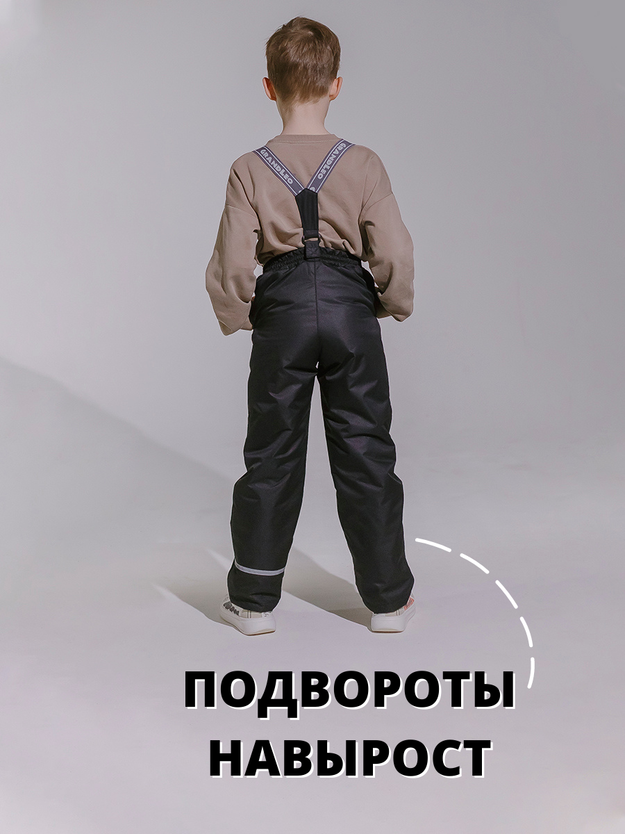 Брюки GrandLeo GrL-БрДм-black-104 - фото 3