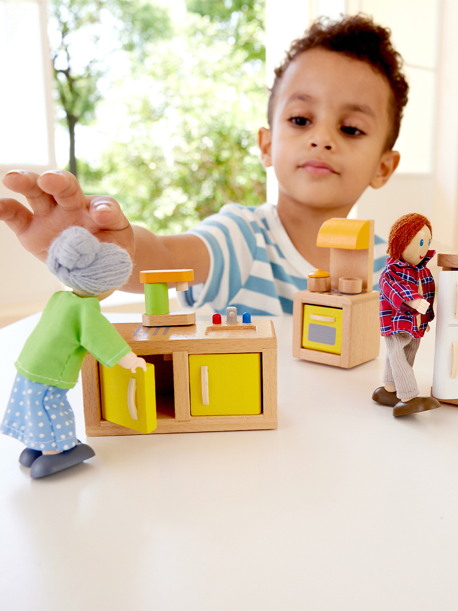 Домик для кукол Hape с мебелью E3453_HP - фото 2